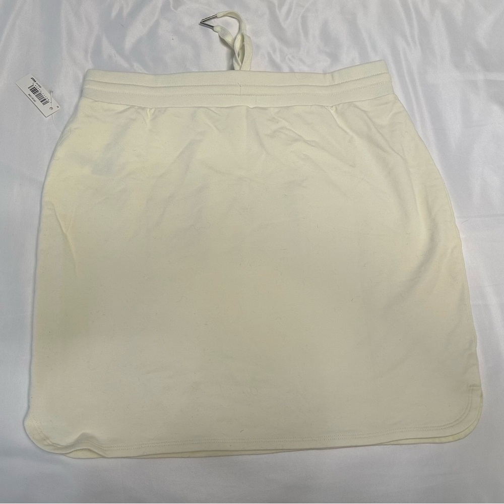 Daily Ritual Cream Mini Skirt - Picture 2 of 3